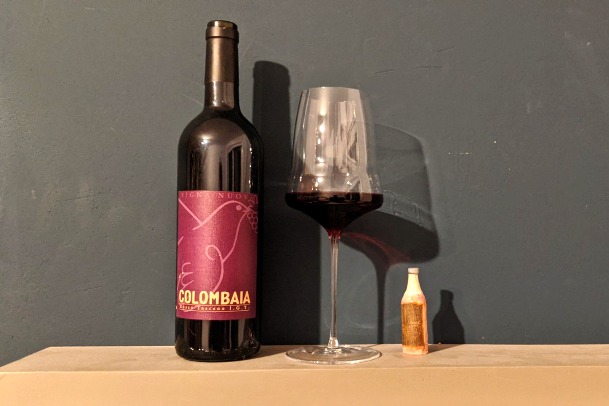 Colombaia Toscano Rosso 2008 Flaschenabbildung