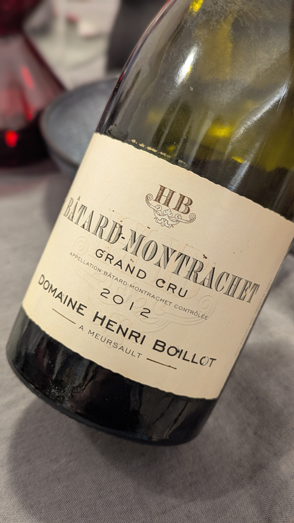 Flaschenabbildung Larmandier-Bernier, Vincent Dancer, Henri Boillot Wein 1